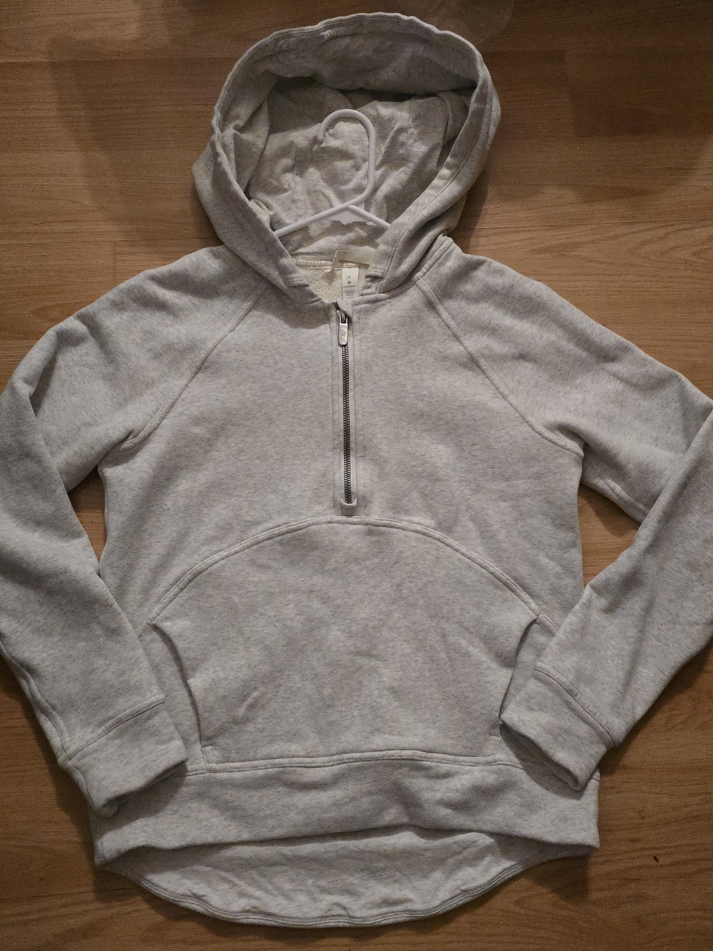RARE Discontinued Lululemon Loungeful Half Zip Hoodie Size 6